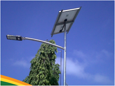 Solar street light